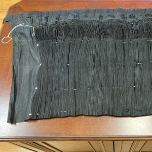 Hmong Black Pleated Skirt